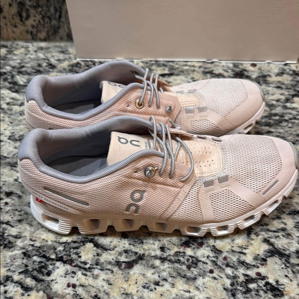 On Running Women's Light Pink Running Shoes